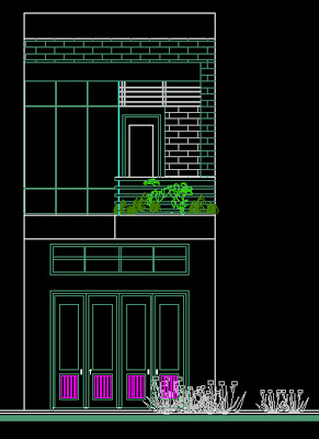 Bản vẽ,Bản vẽ autocad,nhà mặt phố,Bản vẽ nhà phố,nhà 2 tầng